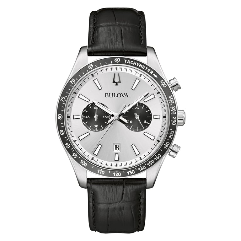 Bulova Classic Stainless Steel Chronograph Men's Quartz Watch