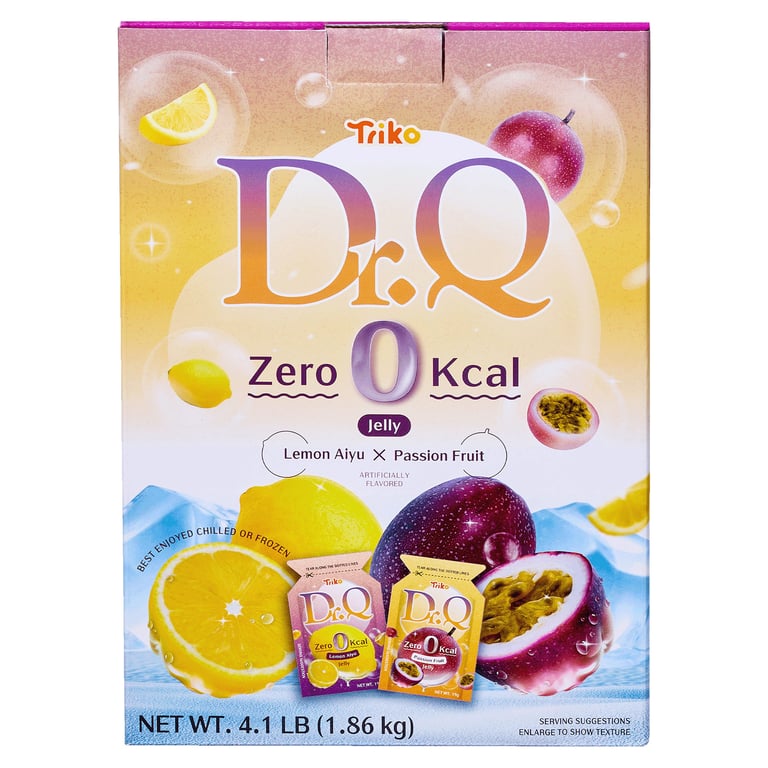 Dr. Q Zero Calorie Lemon & Passionfruit Jelly 4.1 LB