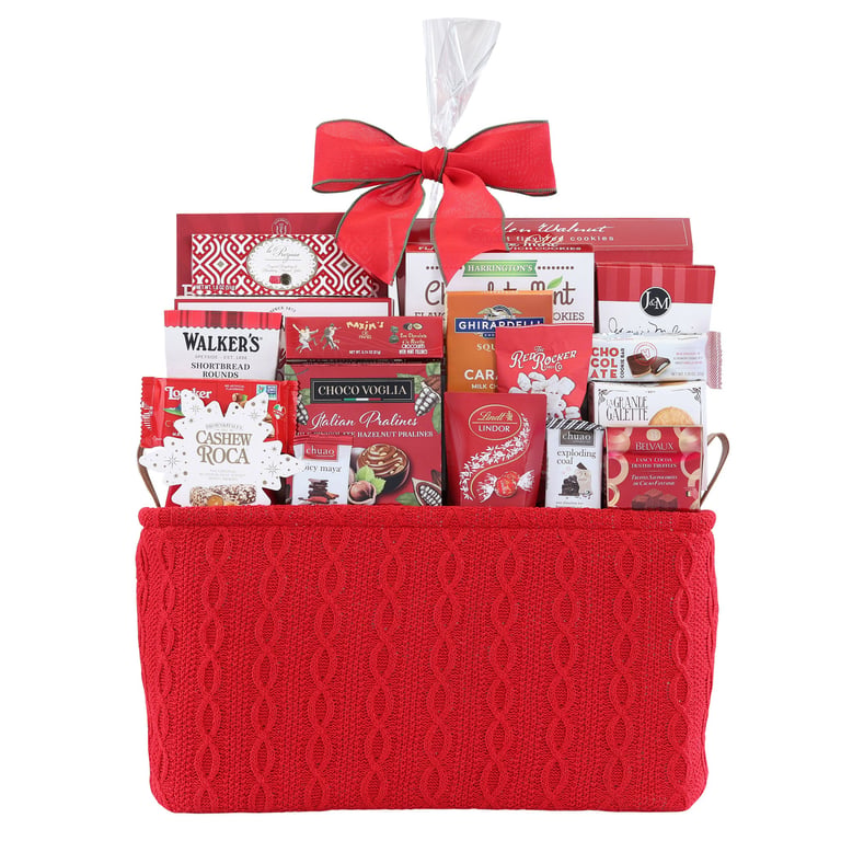 Houdini Chocolate Variety Knit Gift Basket, 50.91 oz