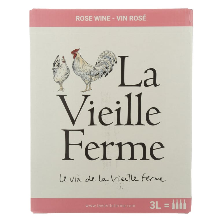 LA VIEILLE FERME ROSE BOX RHONE VALLEY, FR 3L