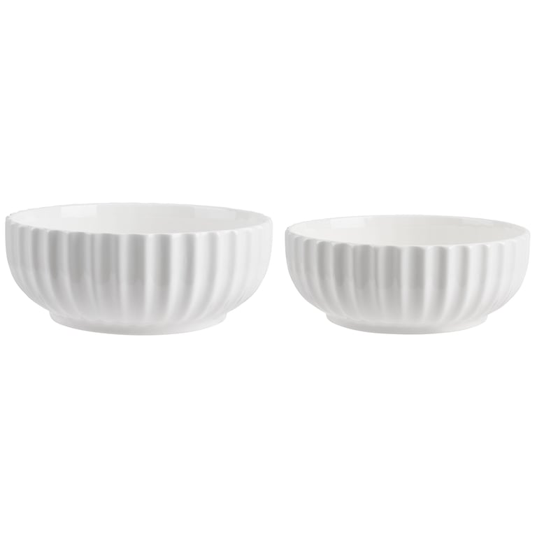 Trudeau Bloom Nesting Serving Bowls, 2-Pack