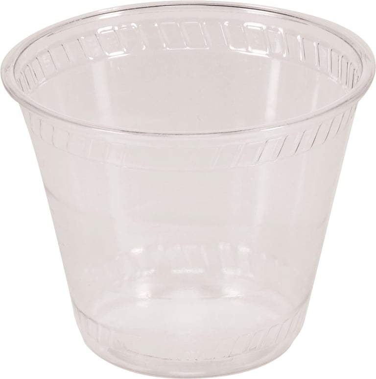 Fabri-Kal Kal-Clear 9 oz PET Clear Cold Cup, 500 ct