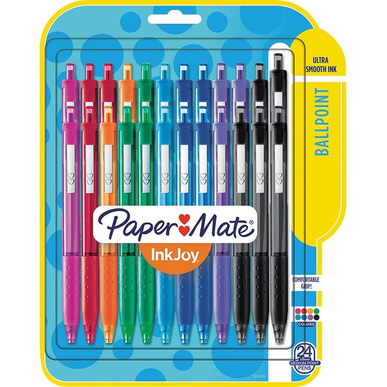 Paper Mate InkJoy 300RT Ballpoint Pen Assortment, 48 Count