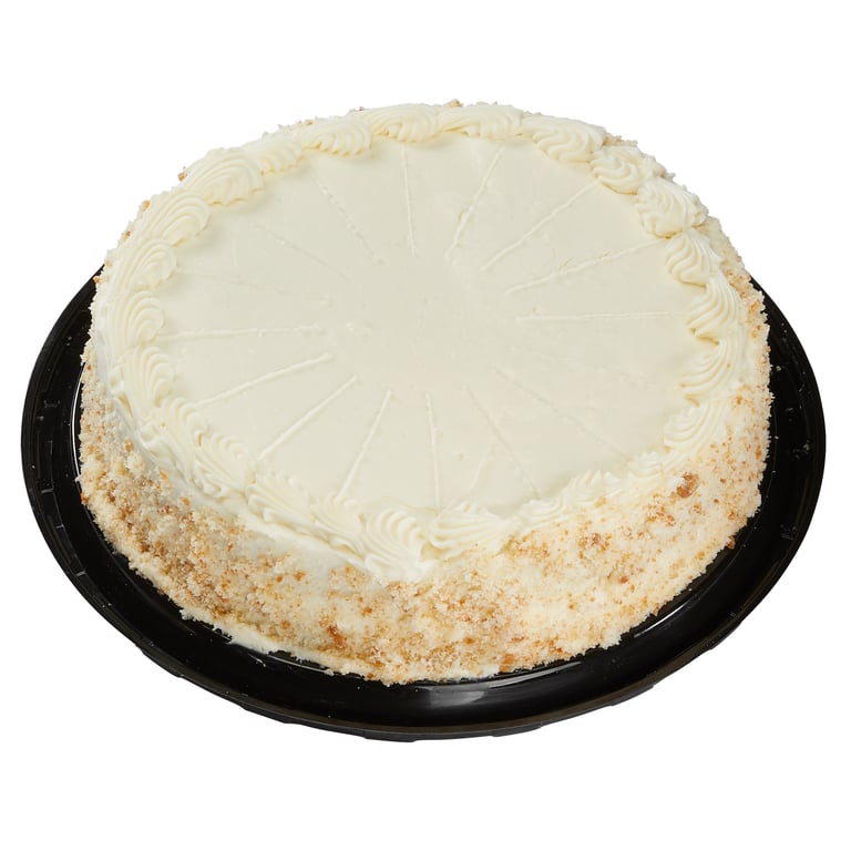 White Cake Filled with Strawberry Mousse