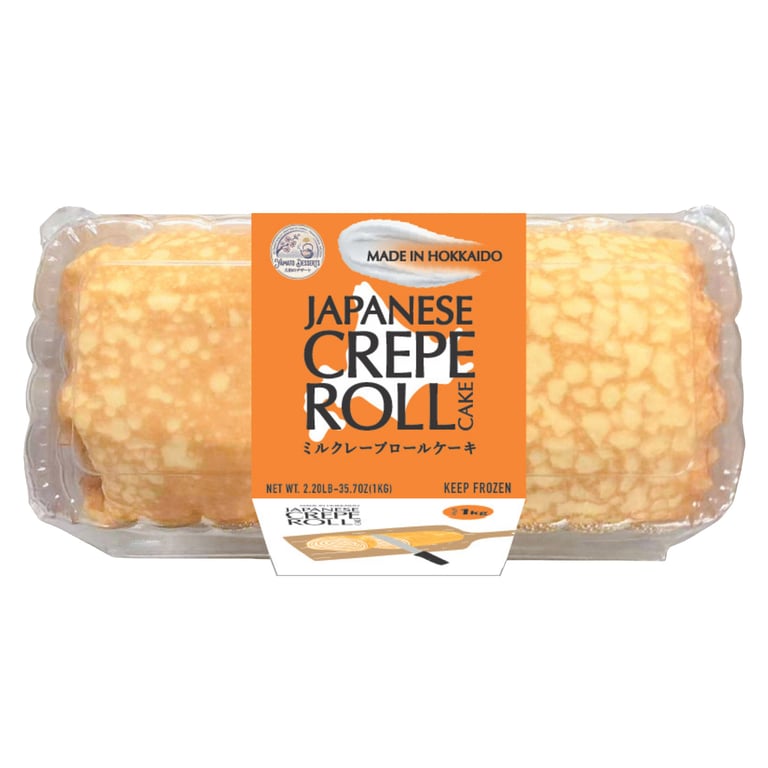 Yamato Desserts Japanese Crepe Roll Cake 35.27 oz