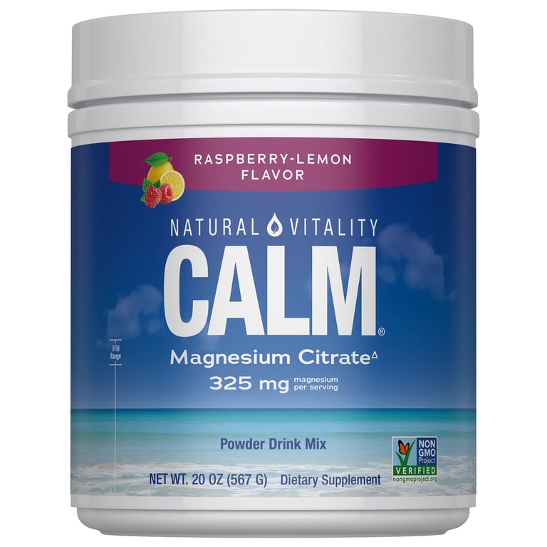 Natural Vitality CALM Magnesium Citrate 20 oz