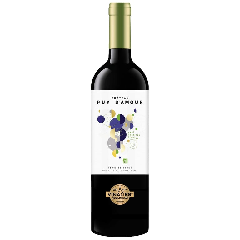 Château Puy d'Amour Red Bordeaux Blend Côtes de Bourg 750ML