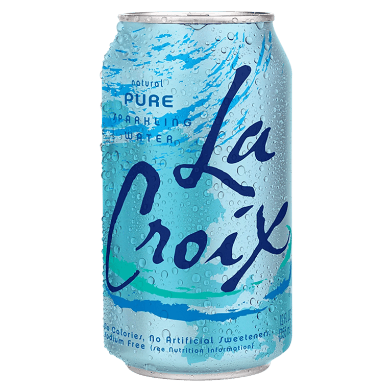 LaCroix Pure Sparkling Water, 12 fl oz, 24-Count