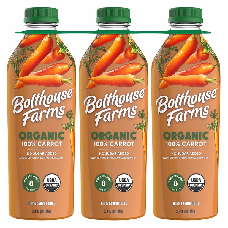 Bolthouse Farms Organic Carrot Juice 3/32 oz