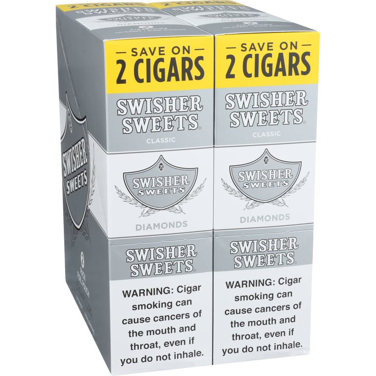 Swisher Sweets Cigarillos Diamonds Save on 2 - 30 Pouches of 2