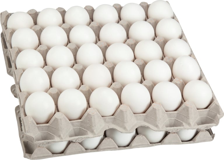USDA Grade AA Cage Free Large Loose Eggs, 180 Count (15 Dozen)