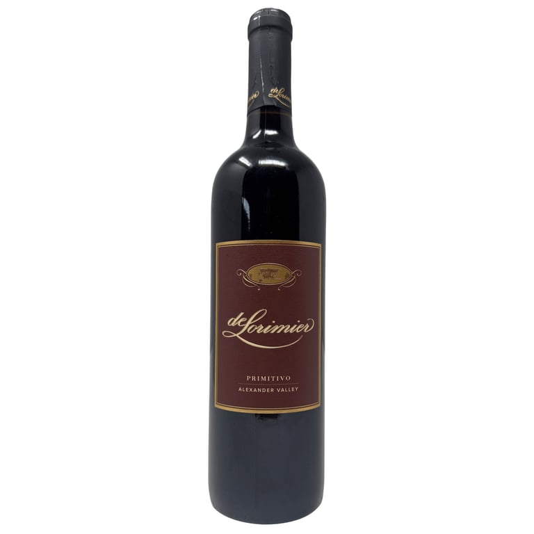 deLorimier Primitivo Alexander Valley 750ML