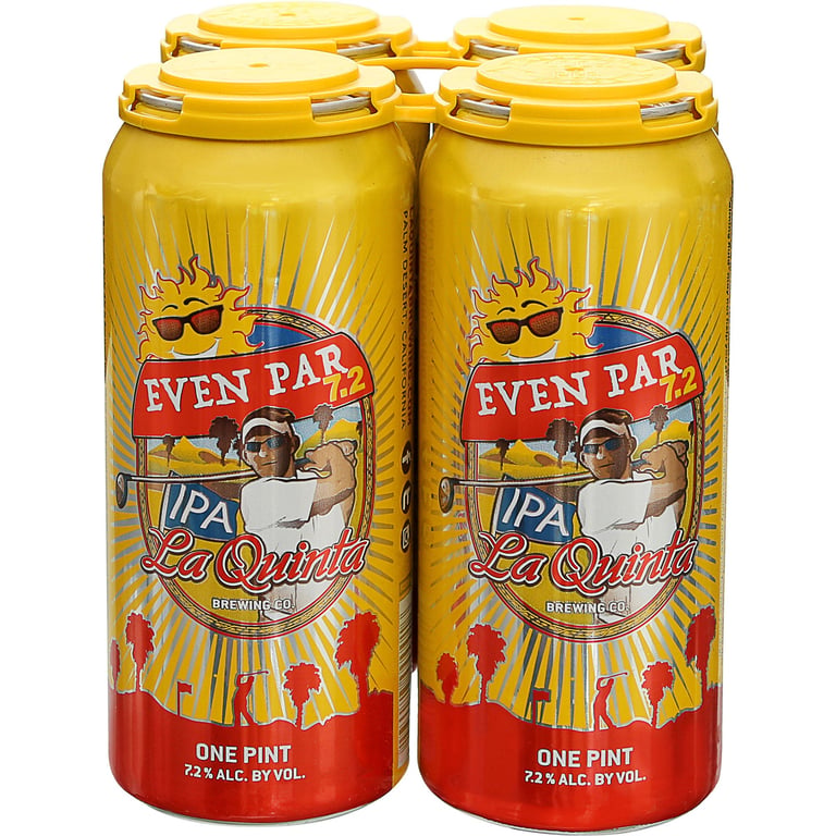 La Quinta Brewing Co. Even Par 7.2 IPA 4/16 oz Cans
