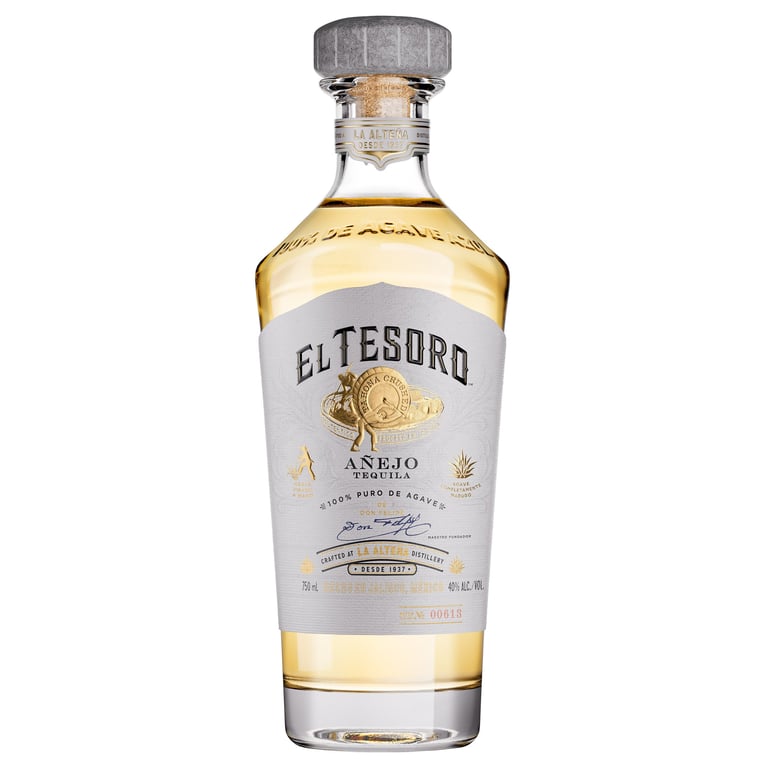 El Tesoro Añejo Tequila Mexico 750ML