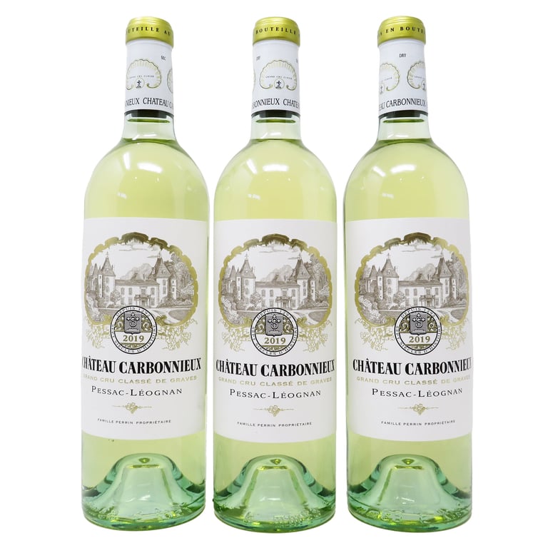 Château Carbonnieux Pessac-Léognan Blanc 2019, 3-Pack (750ml)