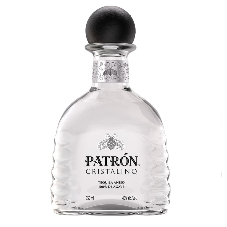 Patrón Tequila Añejo Cristalino Mexico 750ML