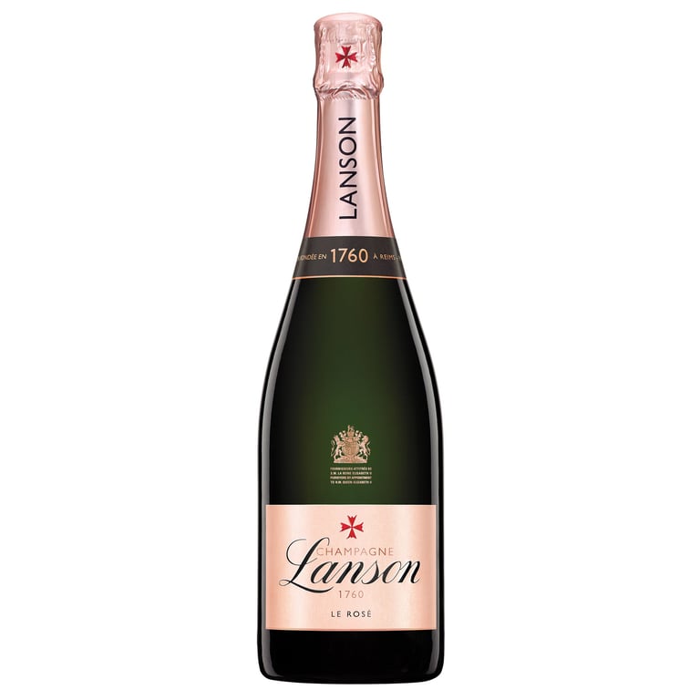 Lanson Brut Rosé Champagne, France 750ml