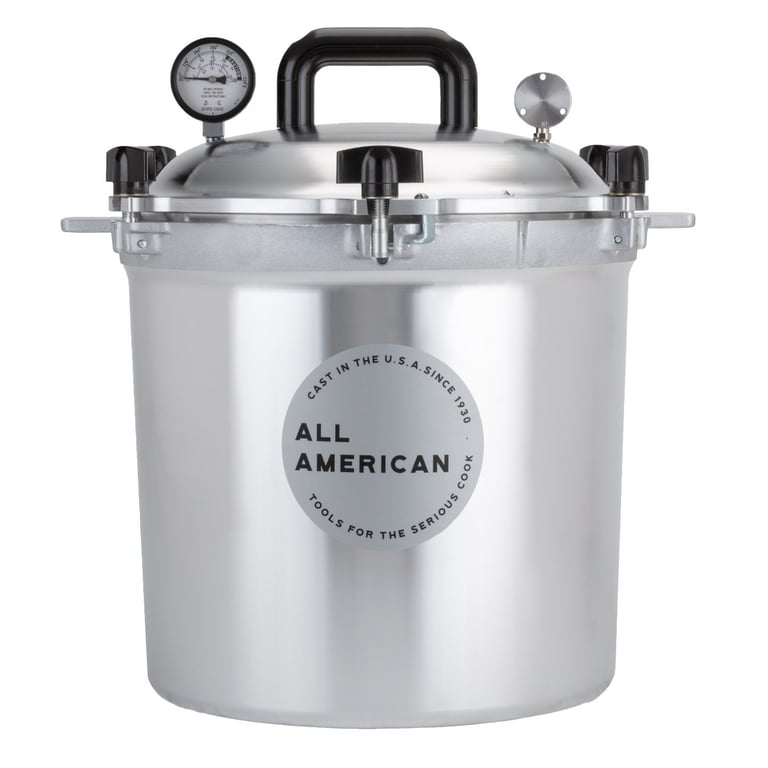 All American 1930 25-Quart Cast Aluminum Pressure Cooker/Canner