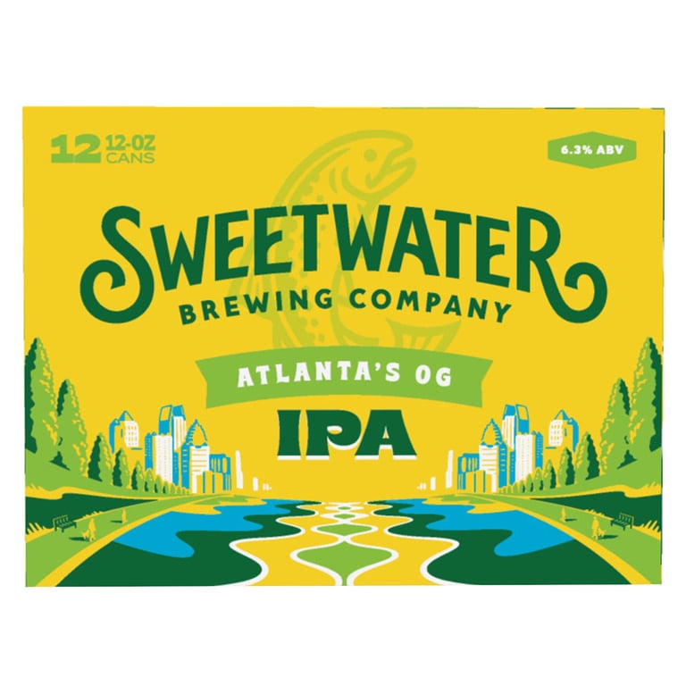 SweetWater OG IPA 15-Pack 12 oz Cans