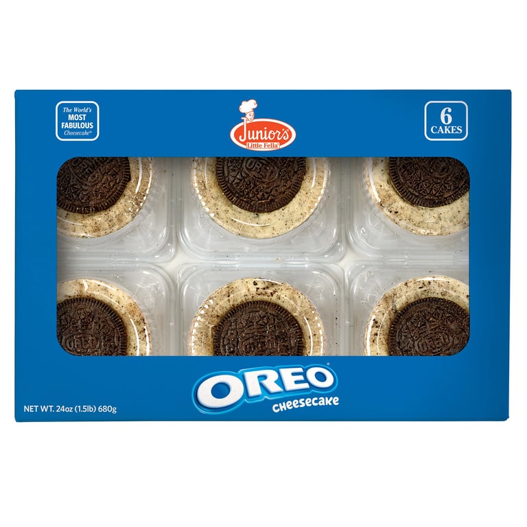 Junior's Oreo Cheesecakes 24 Ounce Package