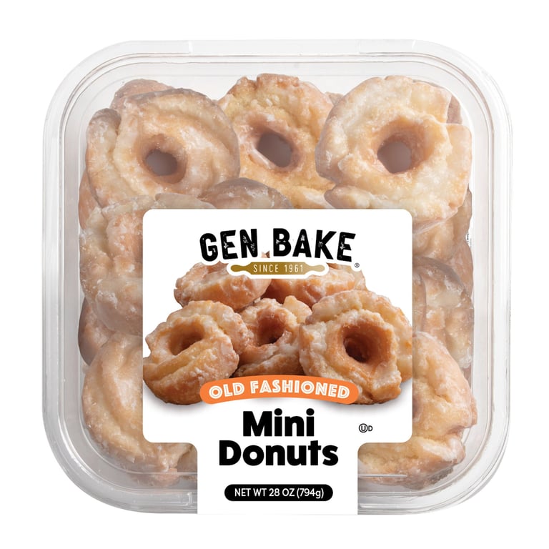 GEN BAKE OLD FASHIONED DONUTS 28 OUNCES