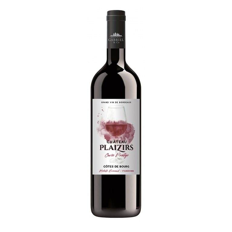 Château Plaizirs Cuvée Prestige Red Blend Bordeaux, France 750ML