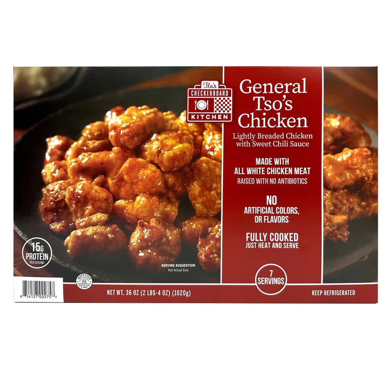 Flo's Checkerboard Kitchen General Tso's Chicken 2.25 lb