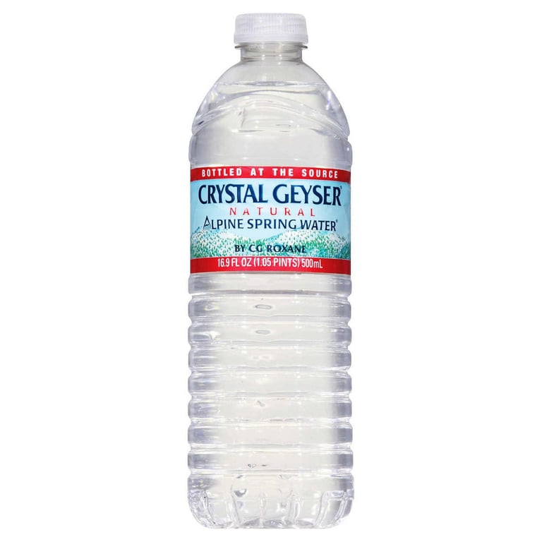 Crystal Geyser Alpine Spring Water, 35/16.9 Ounce Bottles