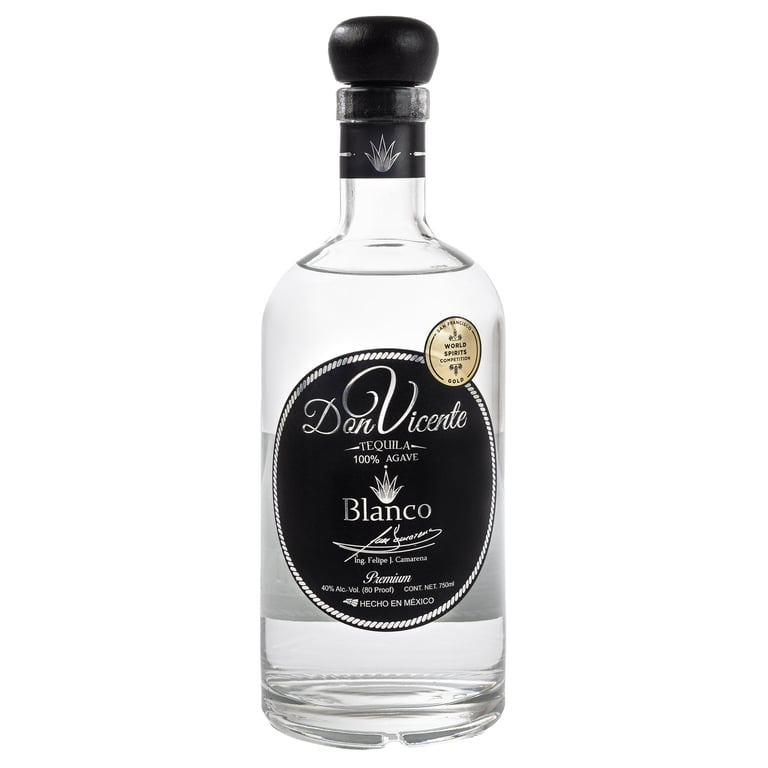 Don Vicente Blanco Tequila Jalisco, Mexico 750ML