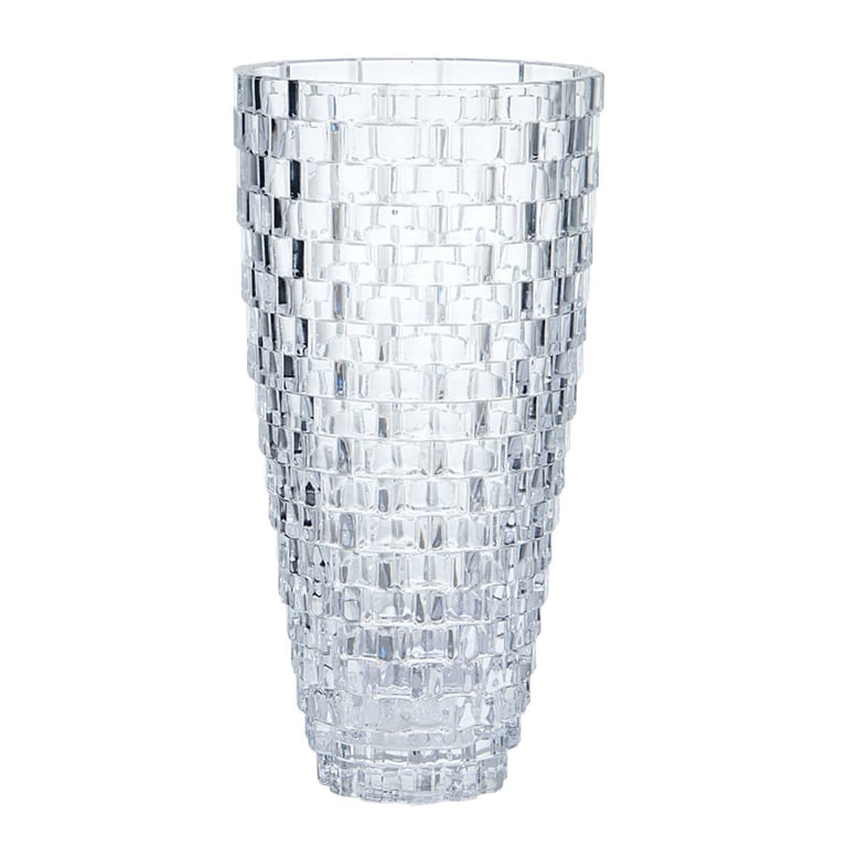 MIKASA PALAZZO GLASS VASE 12" HIGH