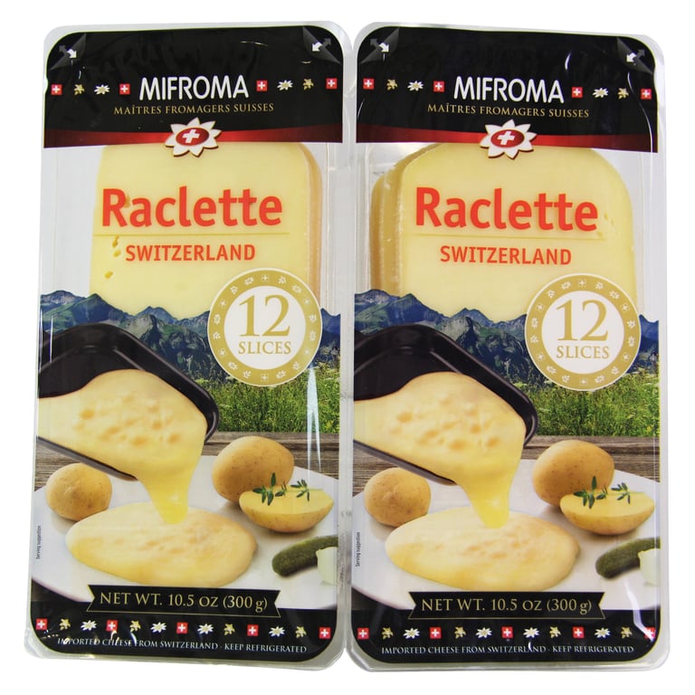 MIFROMA SLICED RACLETTE 2/10.5OZ (1.31 LBS)