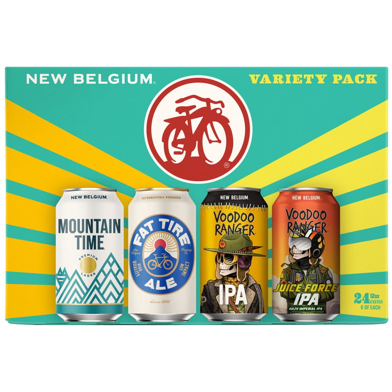 New Belgium Spring Variety Pack 24/12 oz Cans