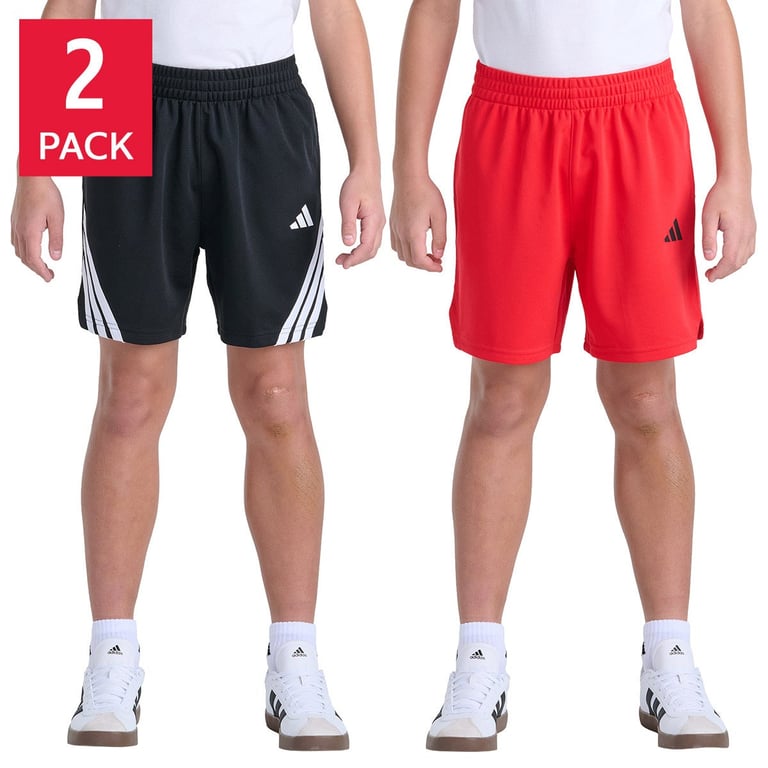 Adidas Youth 2-Pack Pique Short