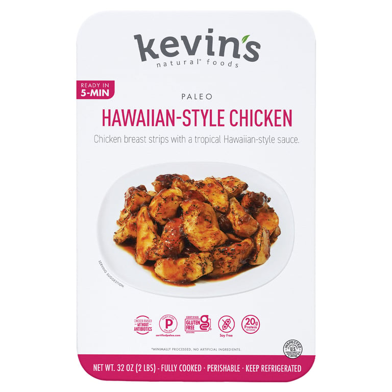 Kevin's Hawaiian Style Chicken 32 oz (2 lbs)