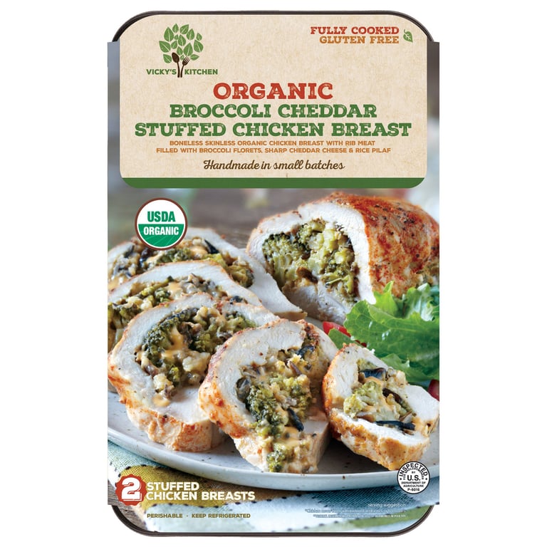 Organic Vicky's Stuffed Chicken Breast Price Per Pound