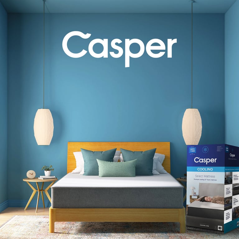 Casper Cooling Select 12" Memory Foam Queen Mattress