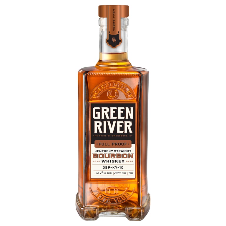 Green River Full Proof Kentucky Straight Bourbon Whiskey 750ml
