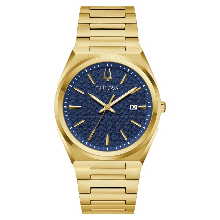 Bulova Classic Gold Stainless Steel Quartz Men's Watch