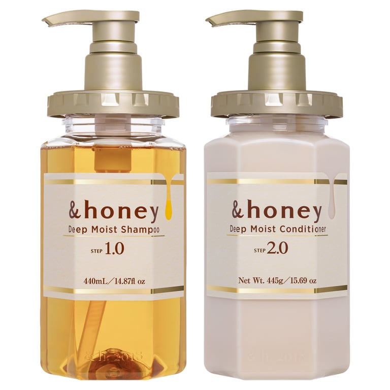 &Honey Deep Moist Shampoo & Conditioner