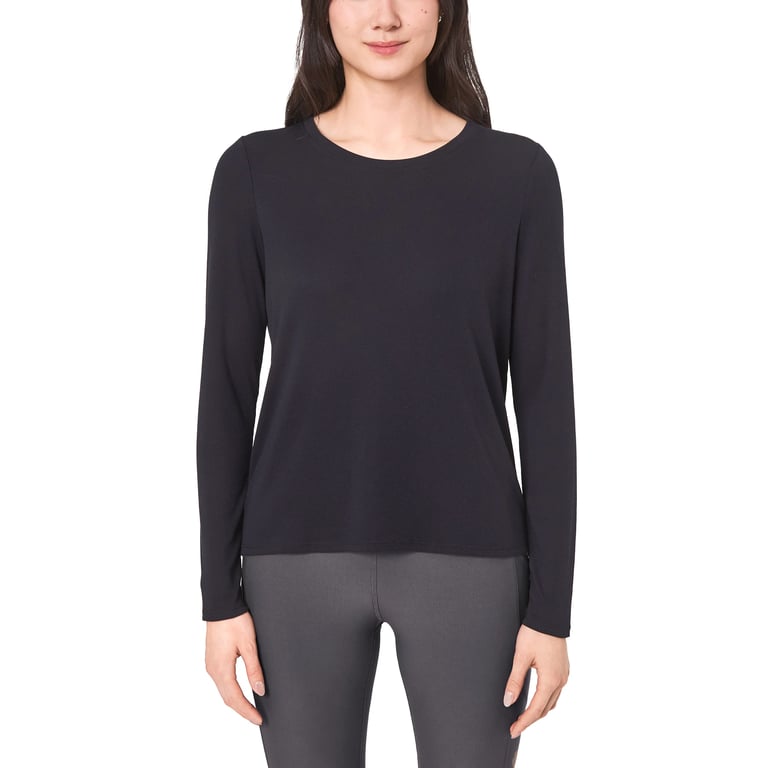 Mondetta Women's Ribbed Long Sleeve Top