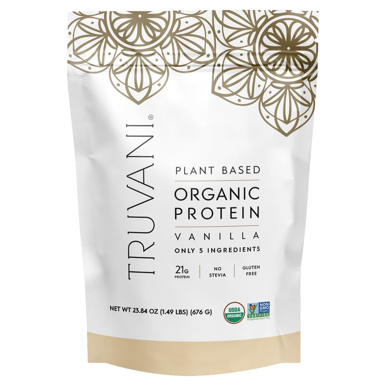 TRUVANI 21G PLANT PROTEIN VANILLA, 1.49 LBS