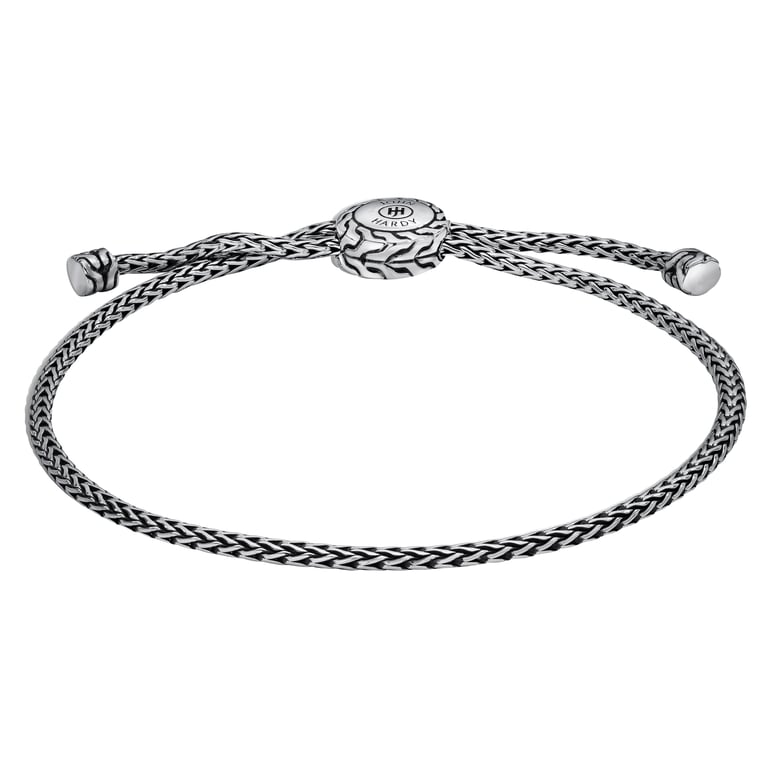 John Hardy Sterling Silver Pull Through Bracelet