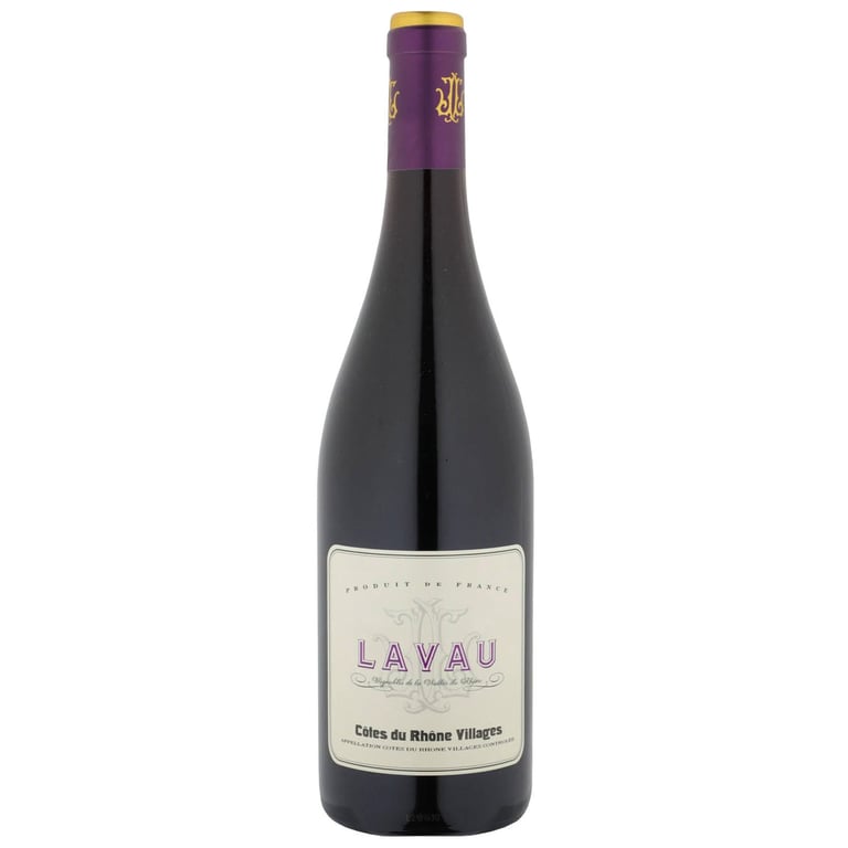Lavau Côtes du Rhône Villages Rouge France 750 ML