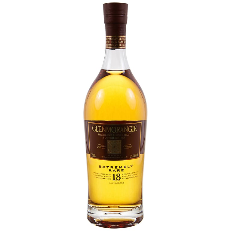 Glenmorangie 18 Year Single Malt Scotch Scotland 750ml