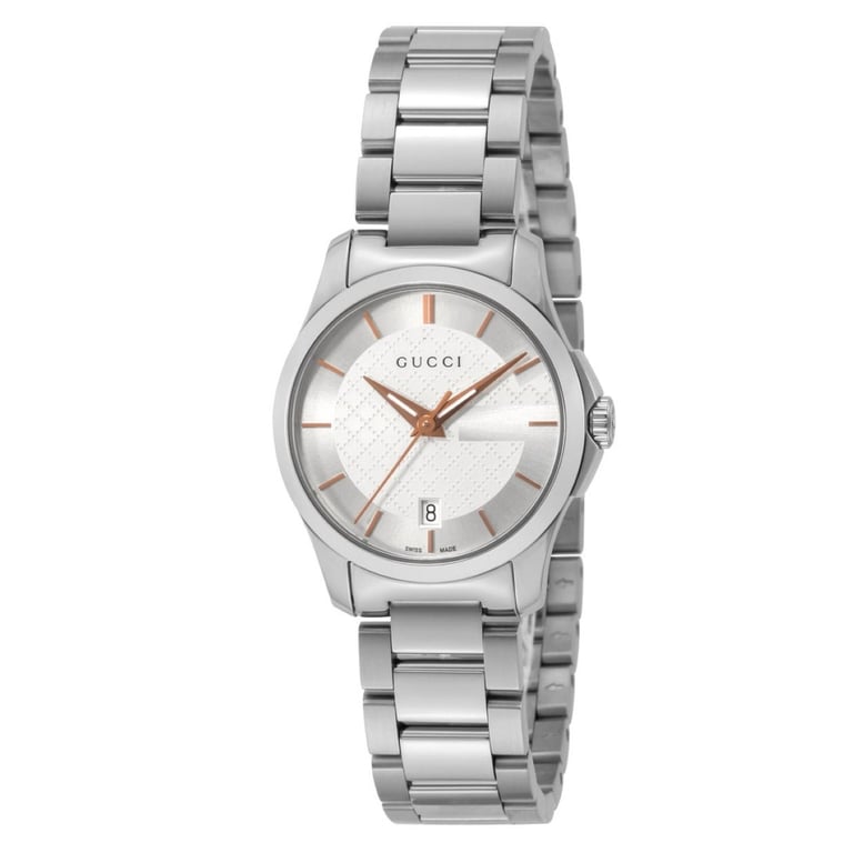 Gucci G-Timeless Stainless Steel Case Dial Ladies Watch