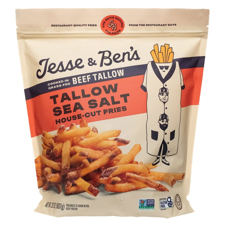 Jesse & Ben's Beef Tallow Fries 2 lbs
