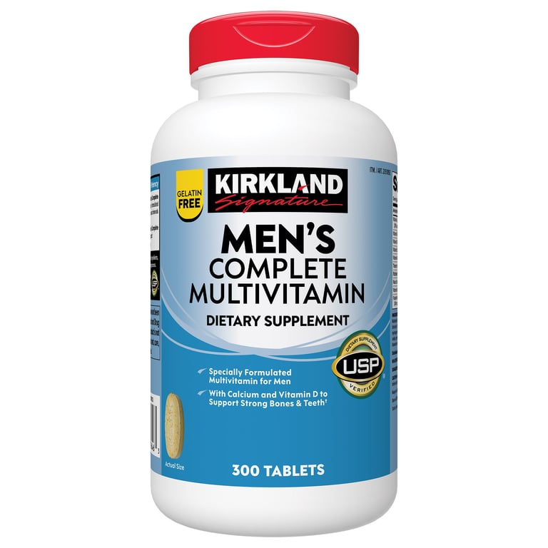 Kirkland Signature Women's Complete Multivitamin, 300 Tablets (#2051895 ...