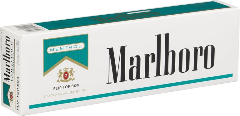 Marlboro Menthol Gold King Box