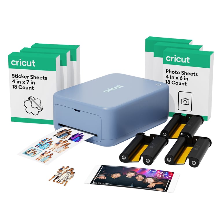 Cricut StickerPix Print & Cut Bundle, 108 Sheets