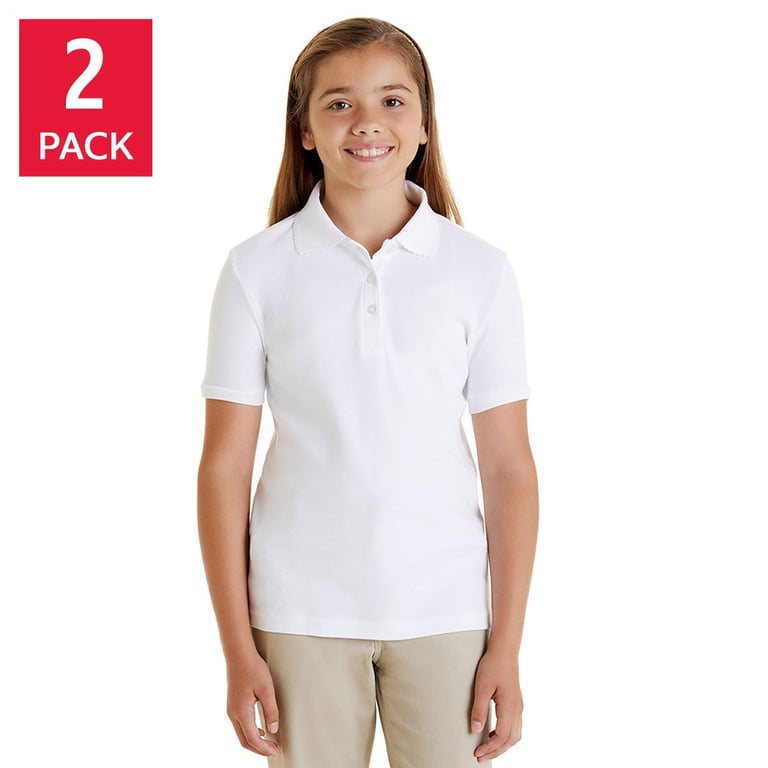 French Toast Youth 2-Pack Performance Polo